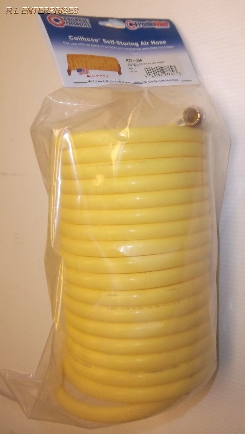 USA Coil Hose Pneumatic Heavy Duty 3/8