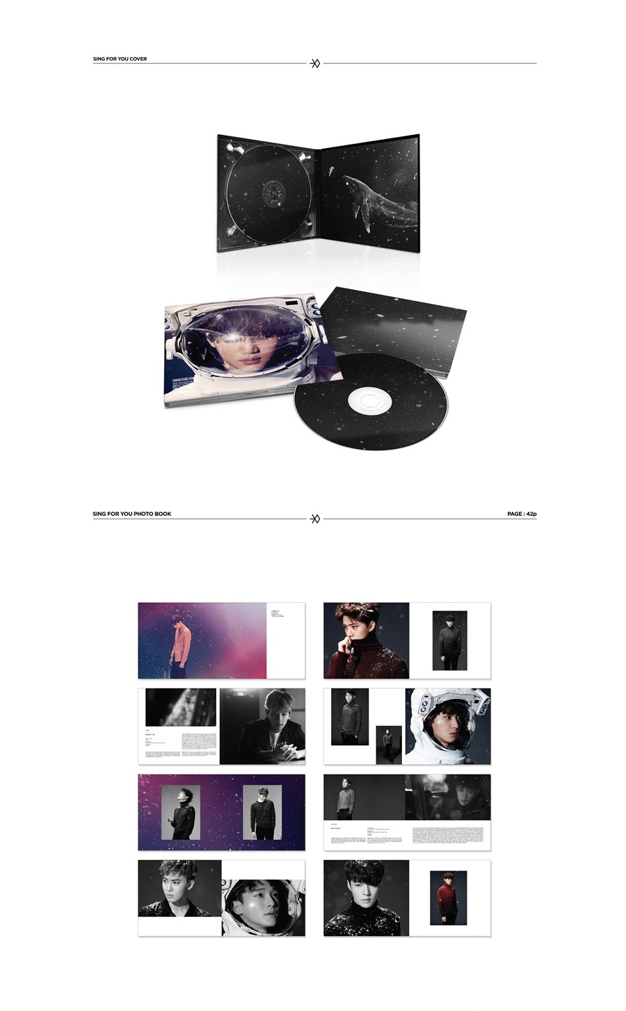 EXO [SING FOR YOU] Winter Special Album KOREAN/CHINESE CD+