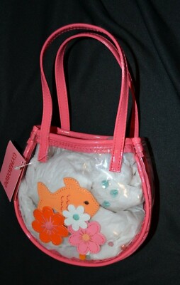Gymboree TROPICAL GARDEN Paradise Goldfish Bowl Purse Handbag NWT 