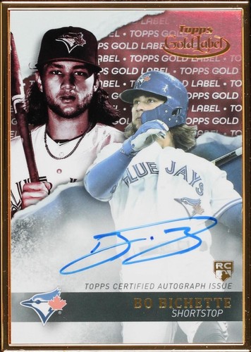 2020 Topps Gold Label - Bo Bichette #GLA-BB
