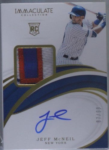 2019 Panini Immaculate Collection - Jeff McNeil #45