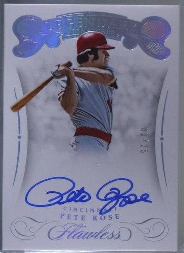 2018 Panini Flawless - Pete Rose #LS-PR