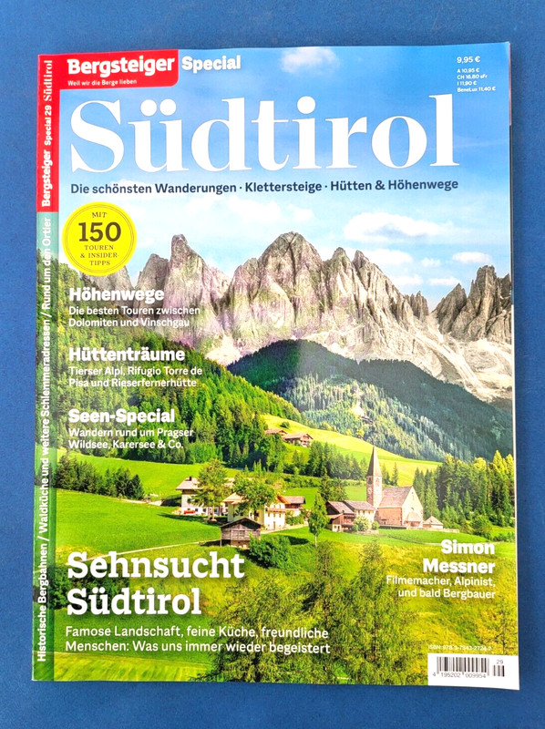 Bergsteiger Special 29 SÃ¼Dtirol  Das Tourenmagazin  Neu + Ungelesen 1a