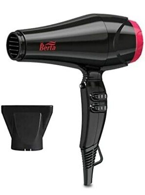 Berta 1875W Professional Negative Ionic Salon Blow Dryer