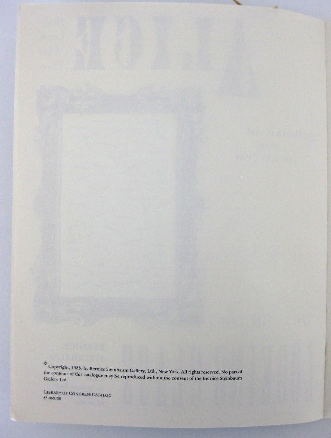 Alice Through The Looking Glass Art Exhibition Catalog Bernice Steinbaum NY 2