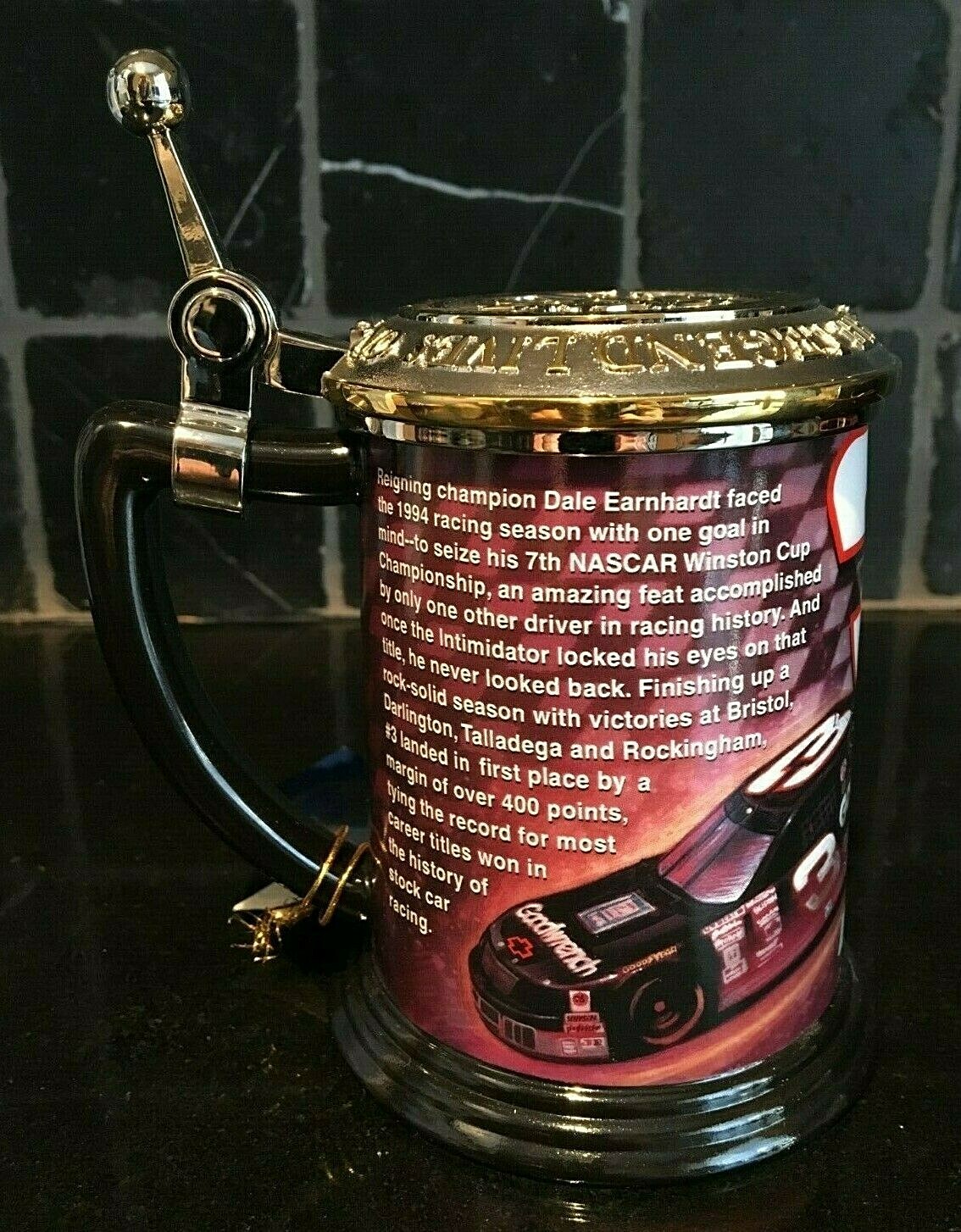 Dale Earnhardt Sr. Tankard by Franklin Mint - 