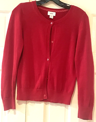 Navy and deals red cardigan