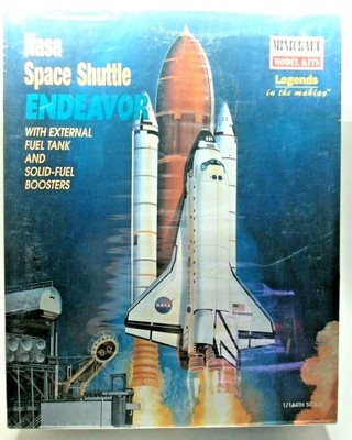 NASA Space Shuttle Minicraft Model Kit 11630 1:144 Sealed Kit
