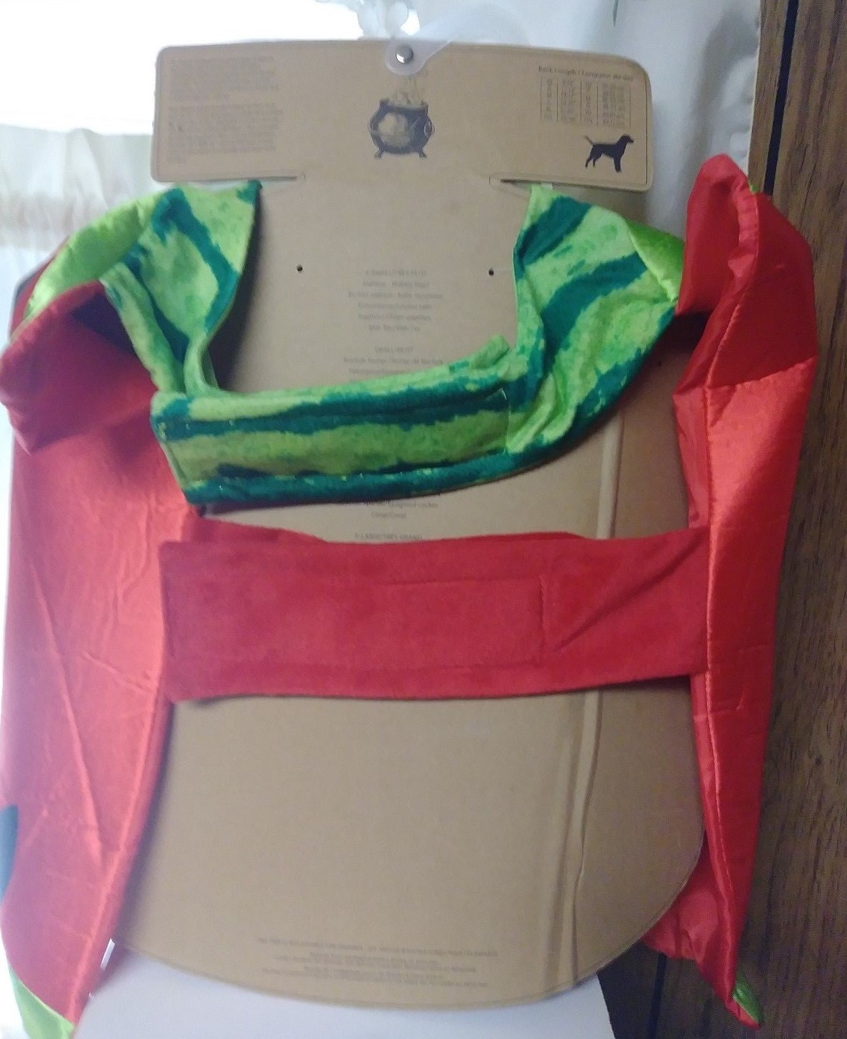 Halloween Witch Crafters Watermelon Dog Costume Size XXL