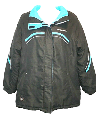 Zeroxposur Girl s Kids Black 2 in One Winter Jacket Coat Parka Size XL 16
