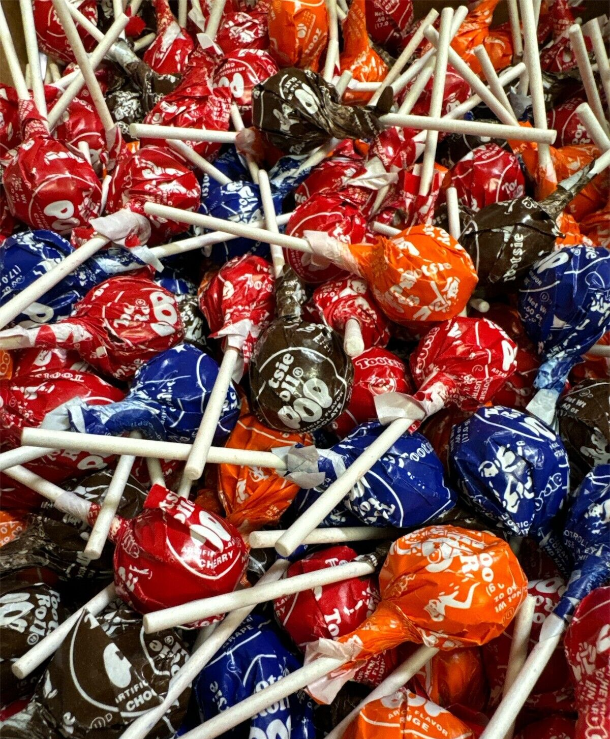 TOOTSIE ROLL Original Pops, Assorted Chewy Lollipops, Bulk Hard Candy (2 Pounds)