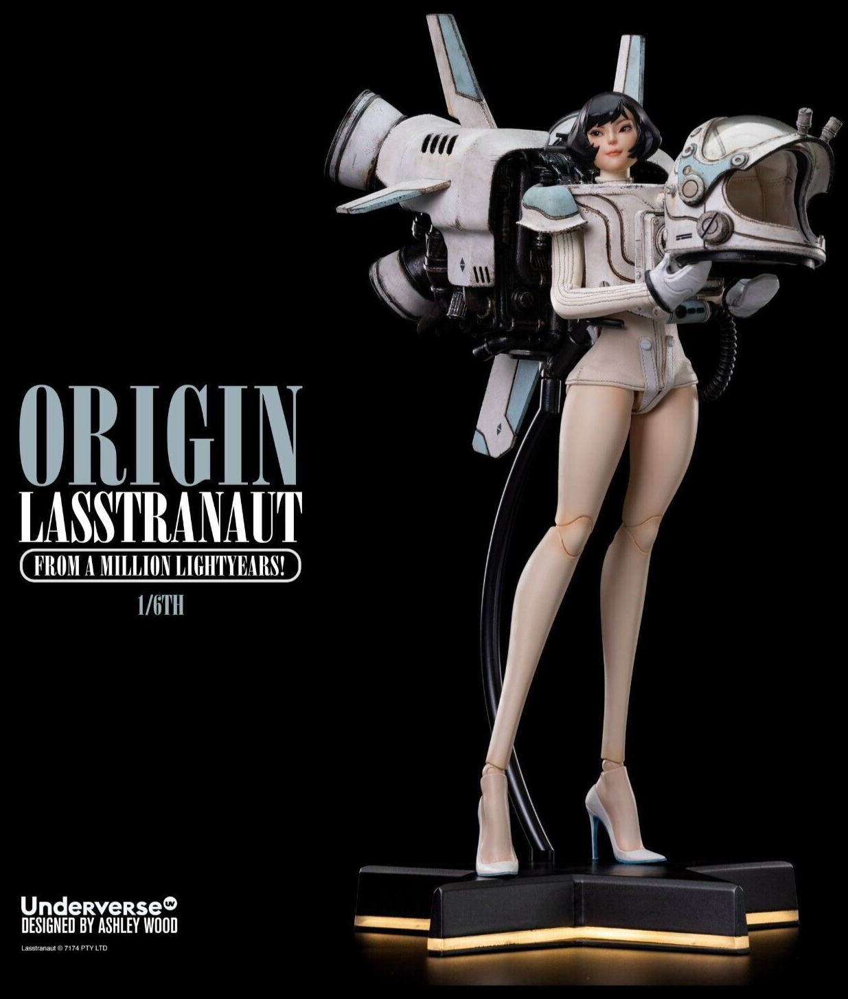 Underverse ORIGIN LASSTRANAUT 1/6th Modern Gals - Ashley Underverse ORIGIN LASSTRANAUT 1/6th Modern Gals - Ashley