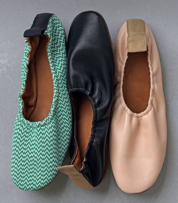Old Celine Nappa leather ballerinas - New Black 37
