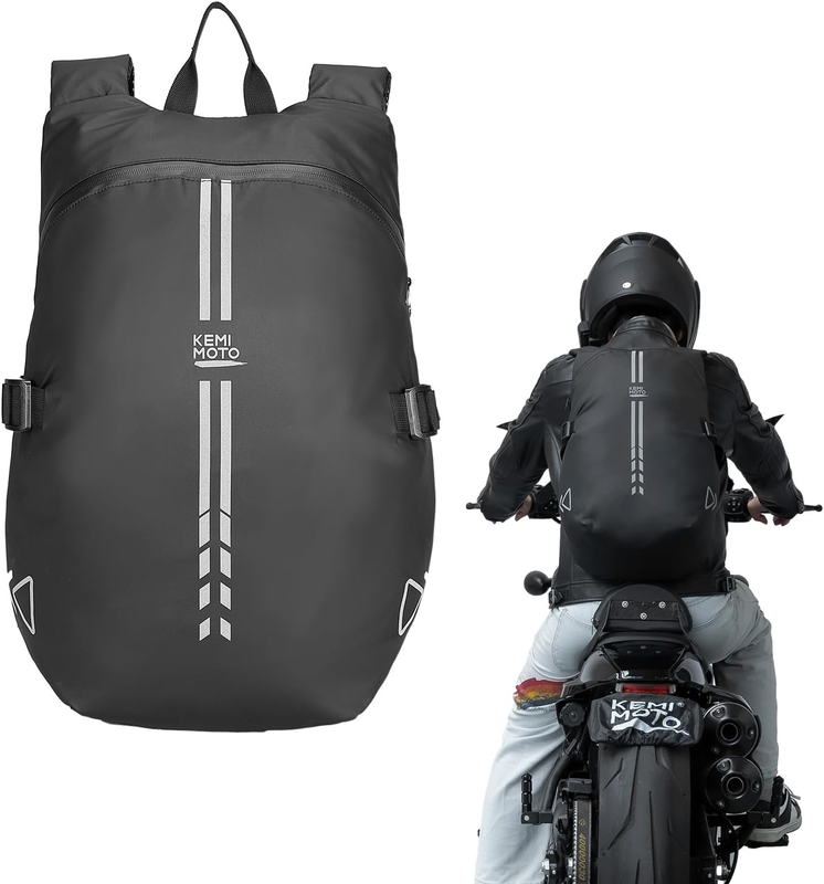 Moto Impermeable Mochilas Porta Cascos De Moto Chaqueta Degend