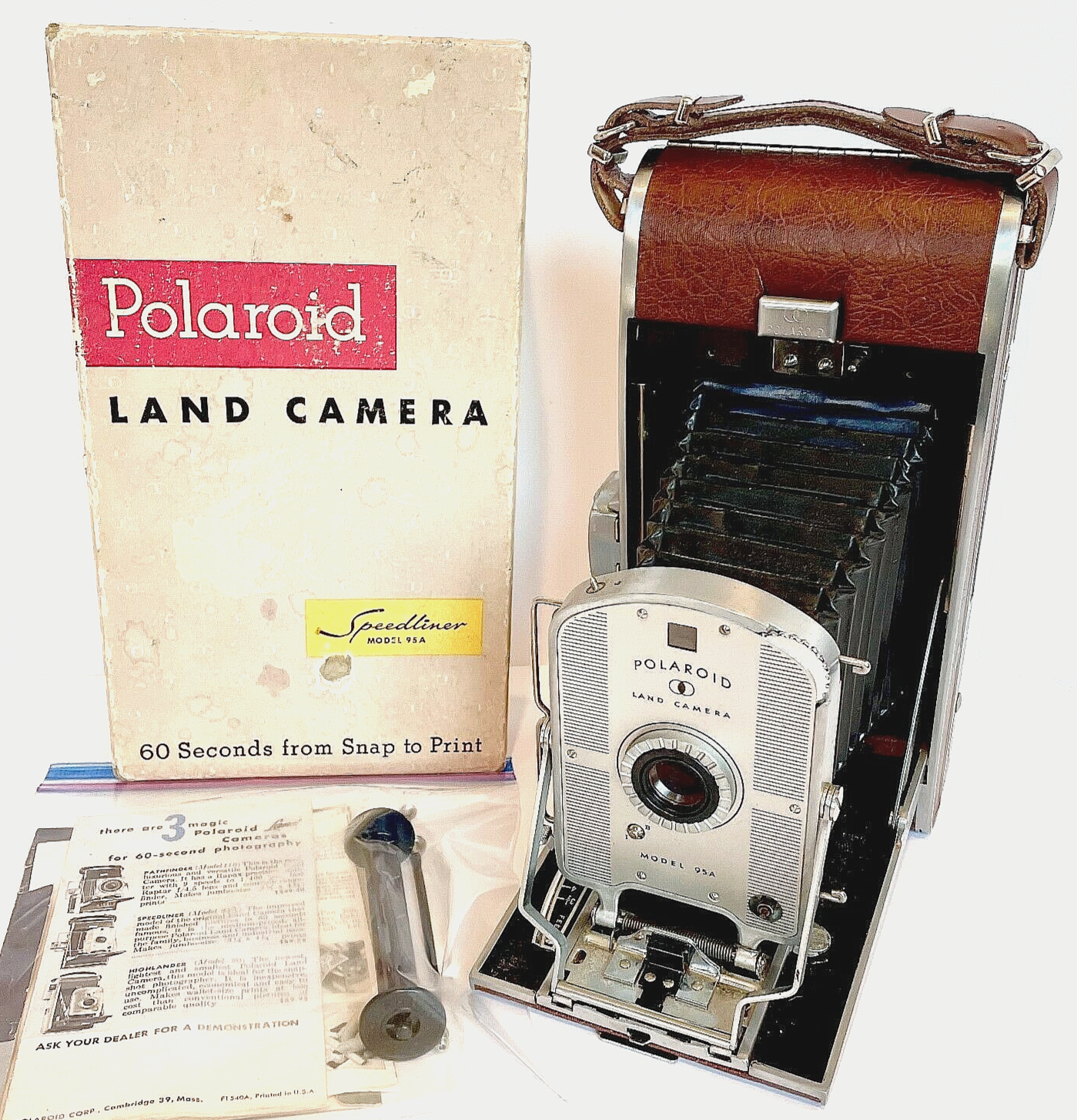 Polaroid MODEL 95(初代) 美品 完動品
