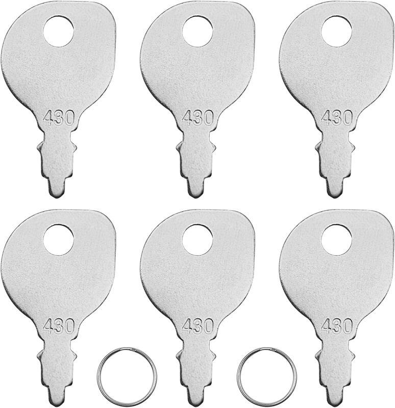 Ignition Key 6 Pack 691959 430 for Briggs Stratton Mower Riding Lawnmower