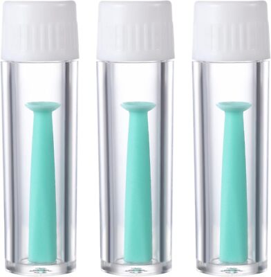 MUDOR Hard Contact Lens Remover, 3 Pieces Scleral and RGP Inserter and... 