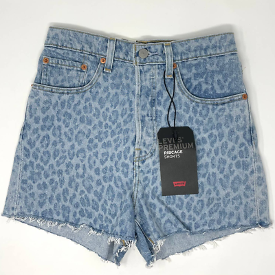 Levi's sales leopard shorts