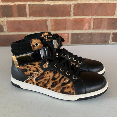Aldo leopard best sale sneakers