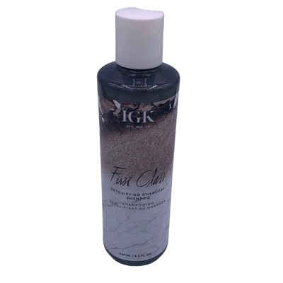 IGK First Class Detoxifying Charcoal Shampoo 8.0 oz (236 ml) NEW