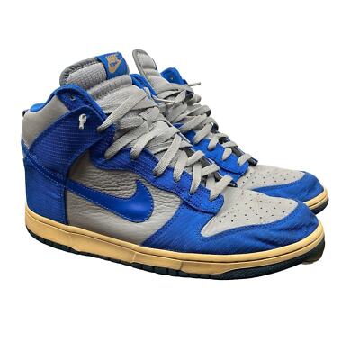 Nike Dunk High 2009 Royal Blue Kentucky Gray Shoes Sneakers
