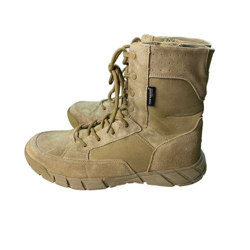 Free Soldier Tactical Tan Suede Military Style Boots Men's