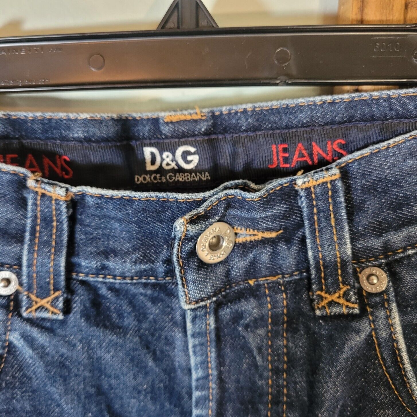Vintage Dolce & Gabbana Men's Denim Jeans 1970s D & G Made Vintage Dolce & Gabbana Men's Denim Jeans 1970s D & G Made