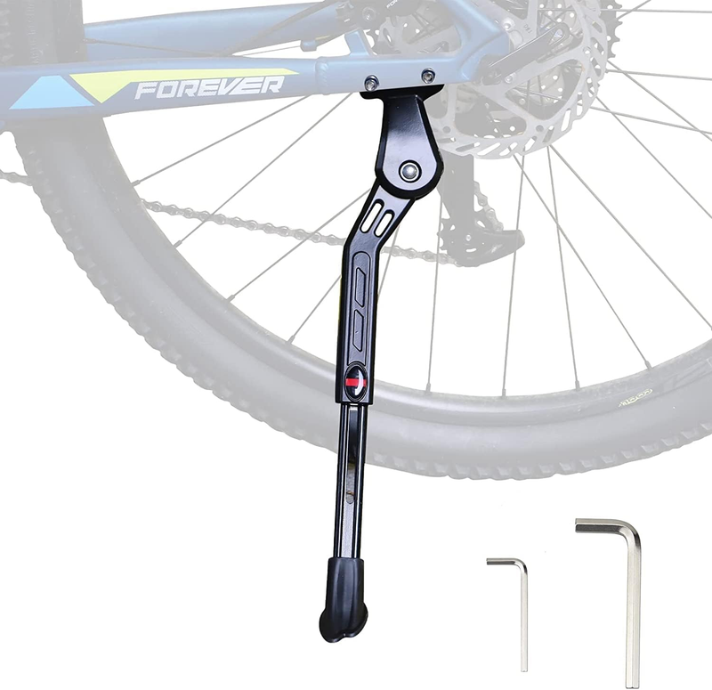 Rear Bike Kickstand Adjustable Height Bike Kickstand Alumini