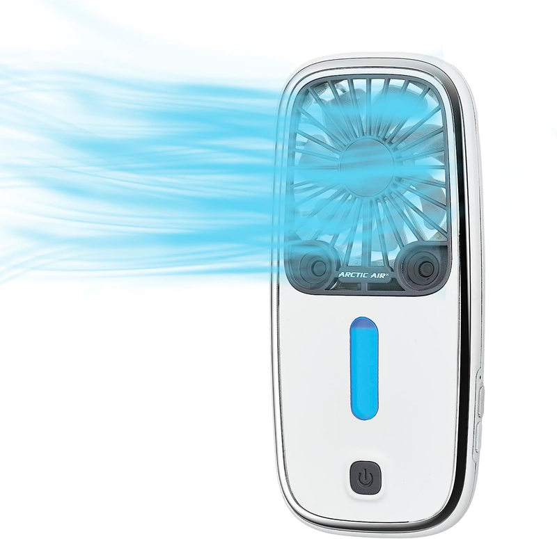 Pocket Small Portable Fan, Powerful, Personal Air Cooler with 3 Adjustable Speed