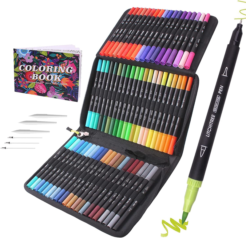 Art Markers For Artists,coloring Pens Brush & F