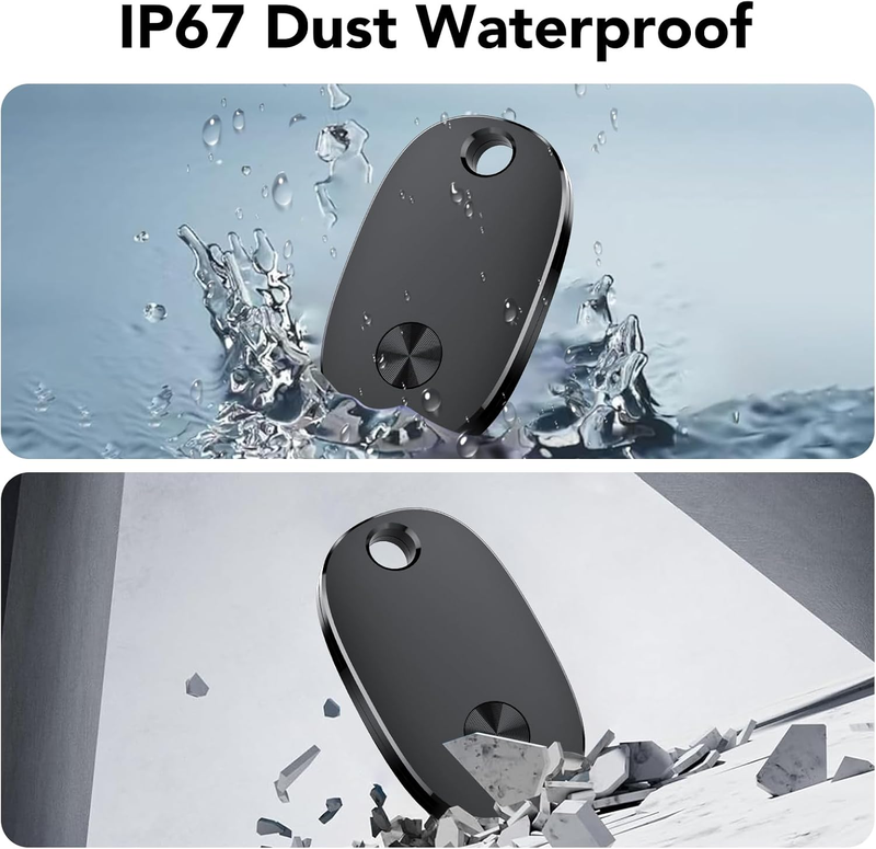 Air Tracker Tags-4 Pack: Smart Bluetooth Tracker, Item Finder Works with Apple F