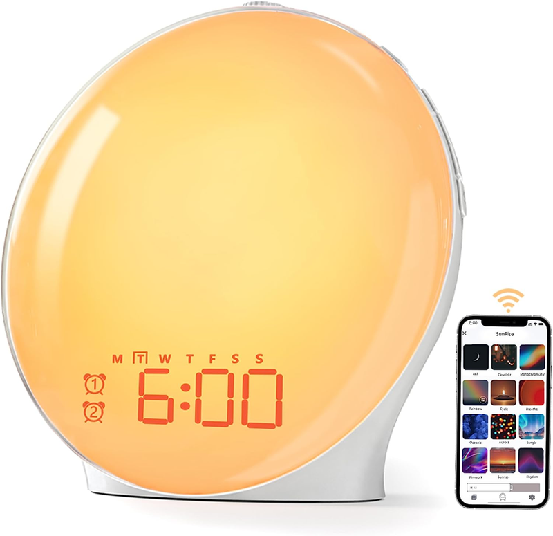 Wake Up Light - Light Alarm With Sunrise/sunset Simulation