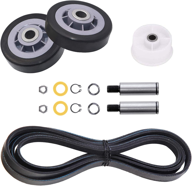 Dryer Drum Roller Kit 12001541 303373 for Maytag Kenmore Crosley Dryer