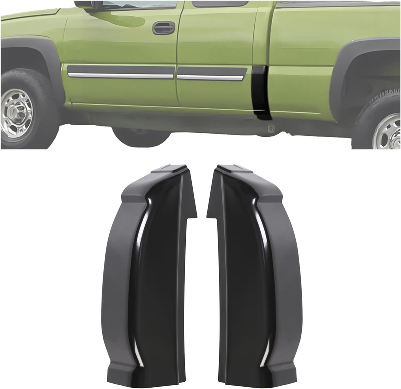 ECOTRIC Cab Corners Compatible with 1999-2007 Silverado Sierra