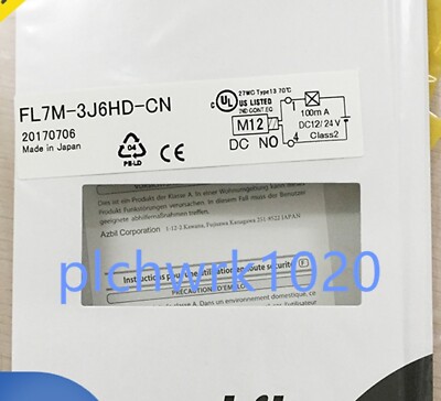 1 PCS NEW IN BOX azbil proximity switch FL7M-3J6HD-CN