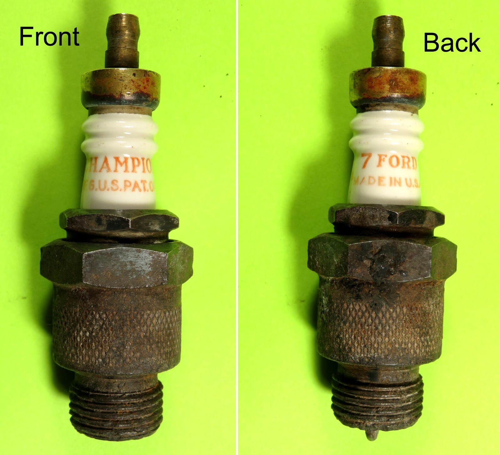 vintage champion ボロ Vintage Champion “FORD 7” Spark Plug – 18 mm Threads | eBay