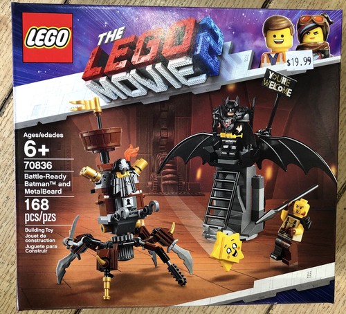 Lego Movie 2 70826 Rex’s Rex-tree Off-roader And 70836 Batman & Metal Beard