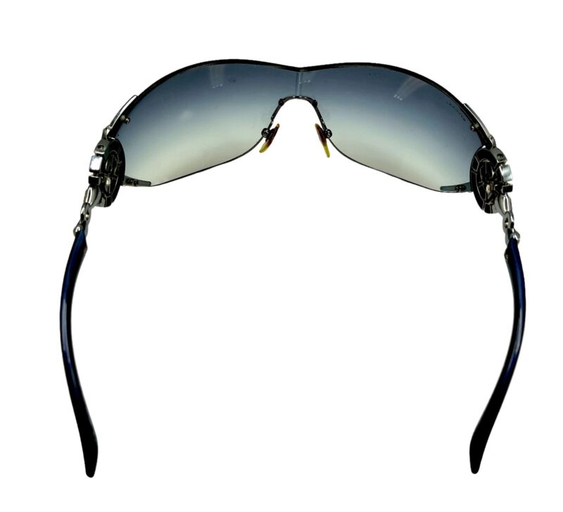 LTD. ED. BVLGARI ITALY 6039-B GRADUATED BLUE LENS SWAROVSKI LTD. ED. BVLGARI ITALY 6039-B GRADUATED BLUE LENS SWAROVSKI