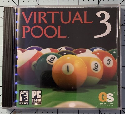 Virtual Pool 3 PC CD- ROM Game Case Only!