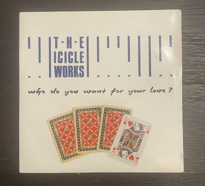 The Icicle Works ''Who Do You Want For Your Love?'' 1986 UK 7'' Single
