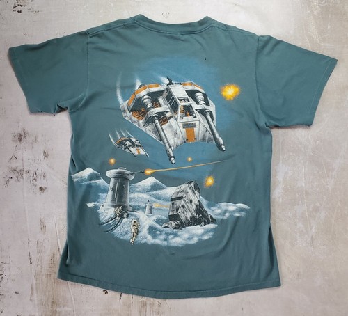 Vintage 1995 STAR WARS AT-AT Walkers T-shirt Hoth (size