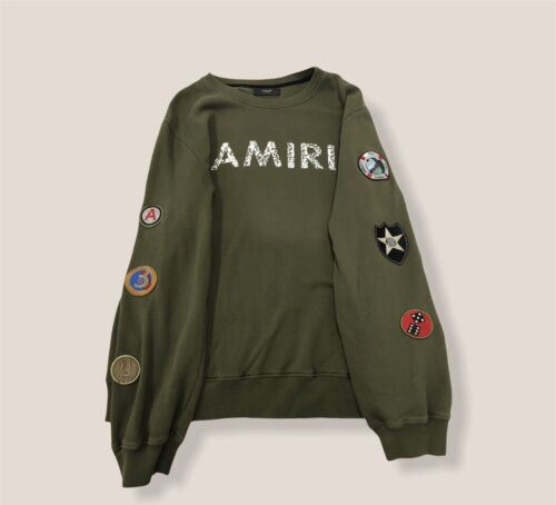 Amiri Green Patch Sweatshirt. Size: XXL | eBay Amiri Green Patch Sweatshirt. Size: XXL | eBay