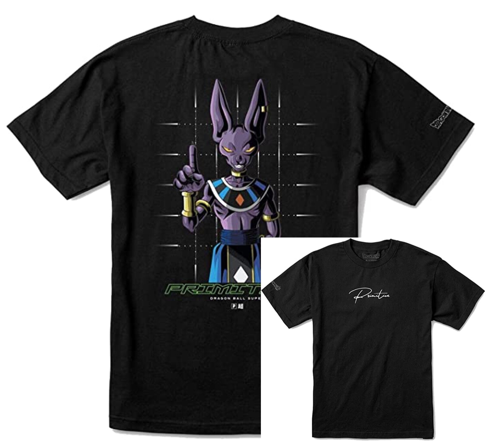 Primitive Skate x Dragon Ball Z Super Men's Shadow Beerus S Primitive Skate x Dragon Ball Z Super Men's Shadow Beerus S