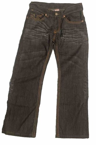 USA TRUE RELIGION joey big t レインボーステッチ True Religion Y2K Joey Big T Rainbow 30 Embroidered Pocket