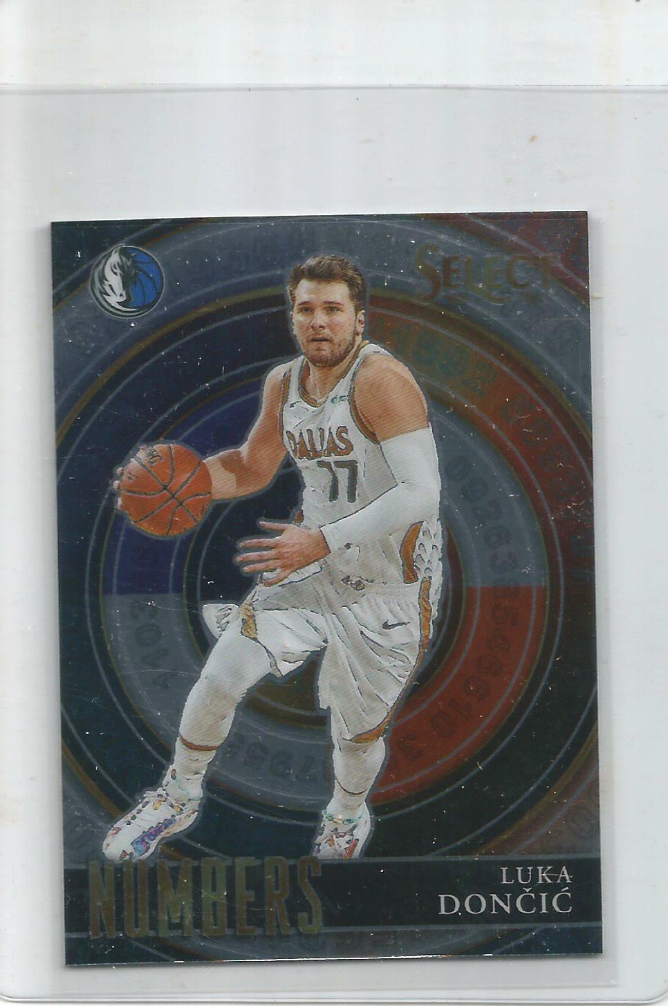 Luka Doncic 20/21 Panini Select Numbers | eBay