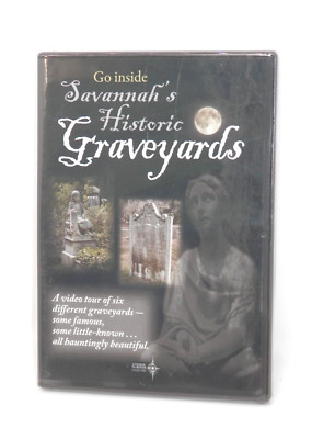 Go Inside Savannah's Historic Graveyards DVD   Crypts Epitaphs Graves New SEALED