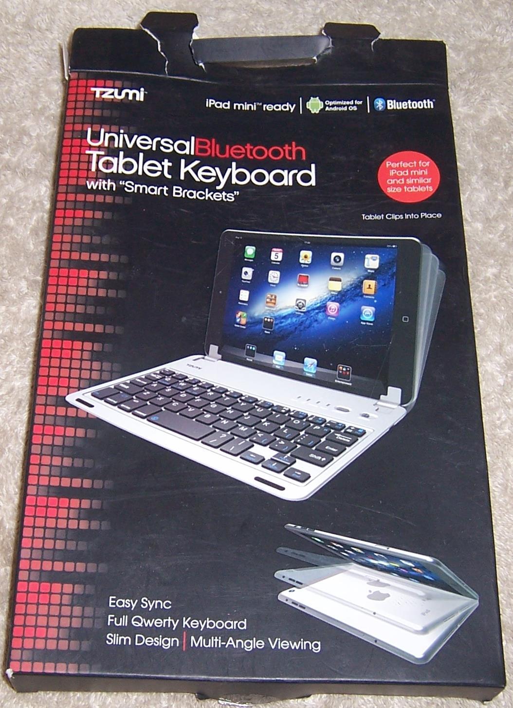 Ipad Tzumi Universal Bluetooth Tablet Keyboard