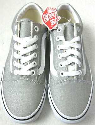 Vans old skool silver lining & true white womens shoes cheap