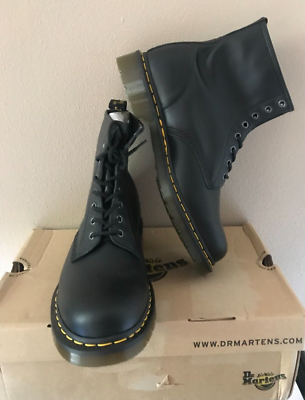 Dr martens 1460 w black clearance nappa