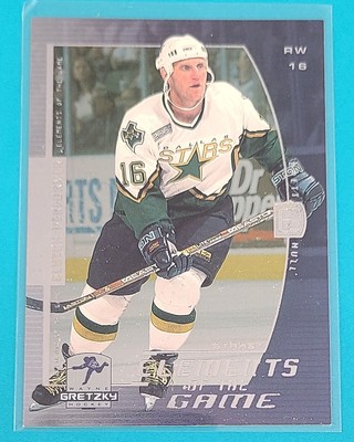 1999-00 UD Wayne Gretzky Elements of the Game #EG-6 Brett Hull Stars Card K8